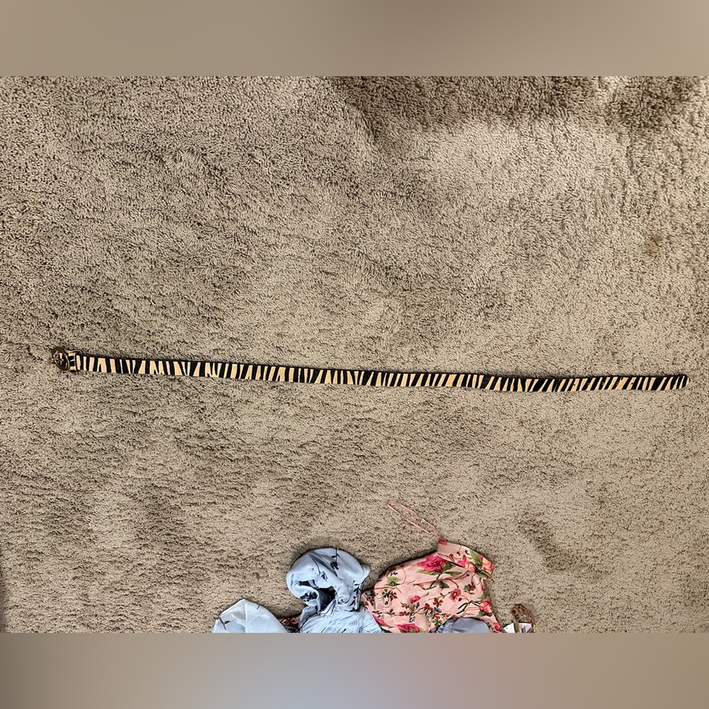 Urban outfitters tiger print belt